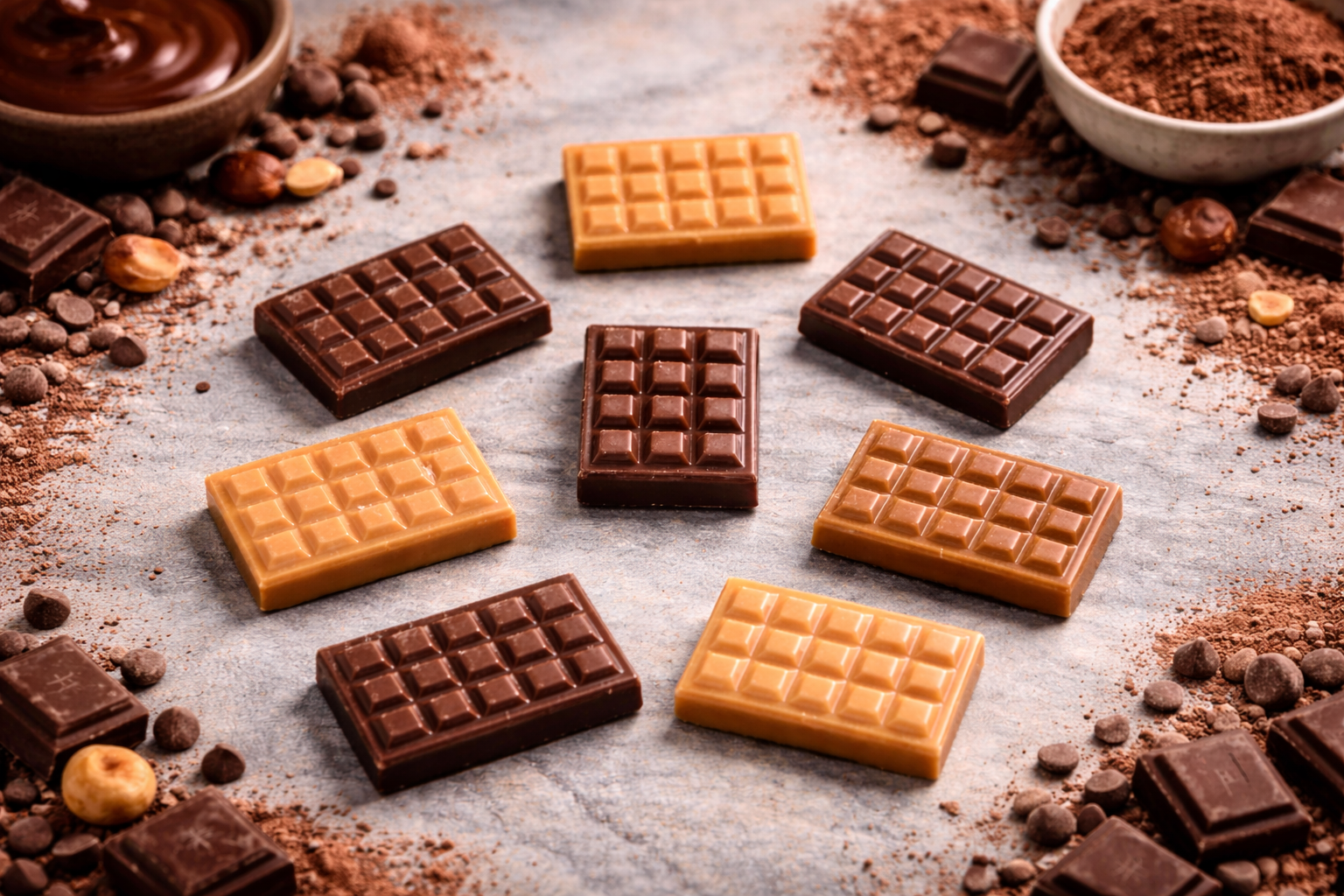 Μπάρες σοκολάτας